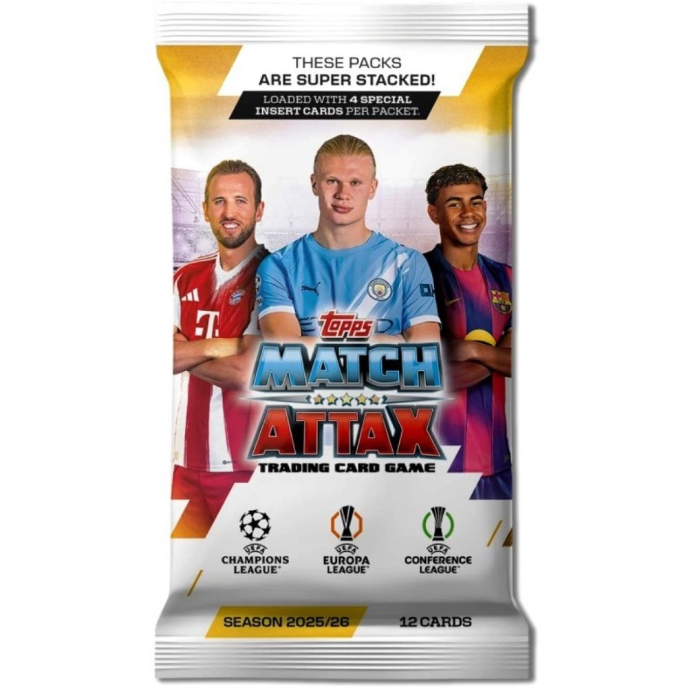 Match Attax 2025/26 Trading Card Game Booster Pack