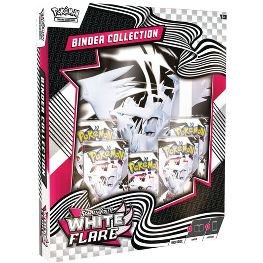Pokemon TCG: Scarlet & Violet 10.5 White Flare Binder Collection