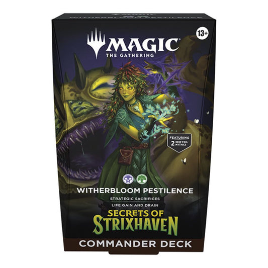 Magic: The Gathering - Secrets of Strixhaven Commander Deck - Witherbloom Petilence