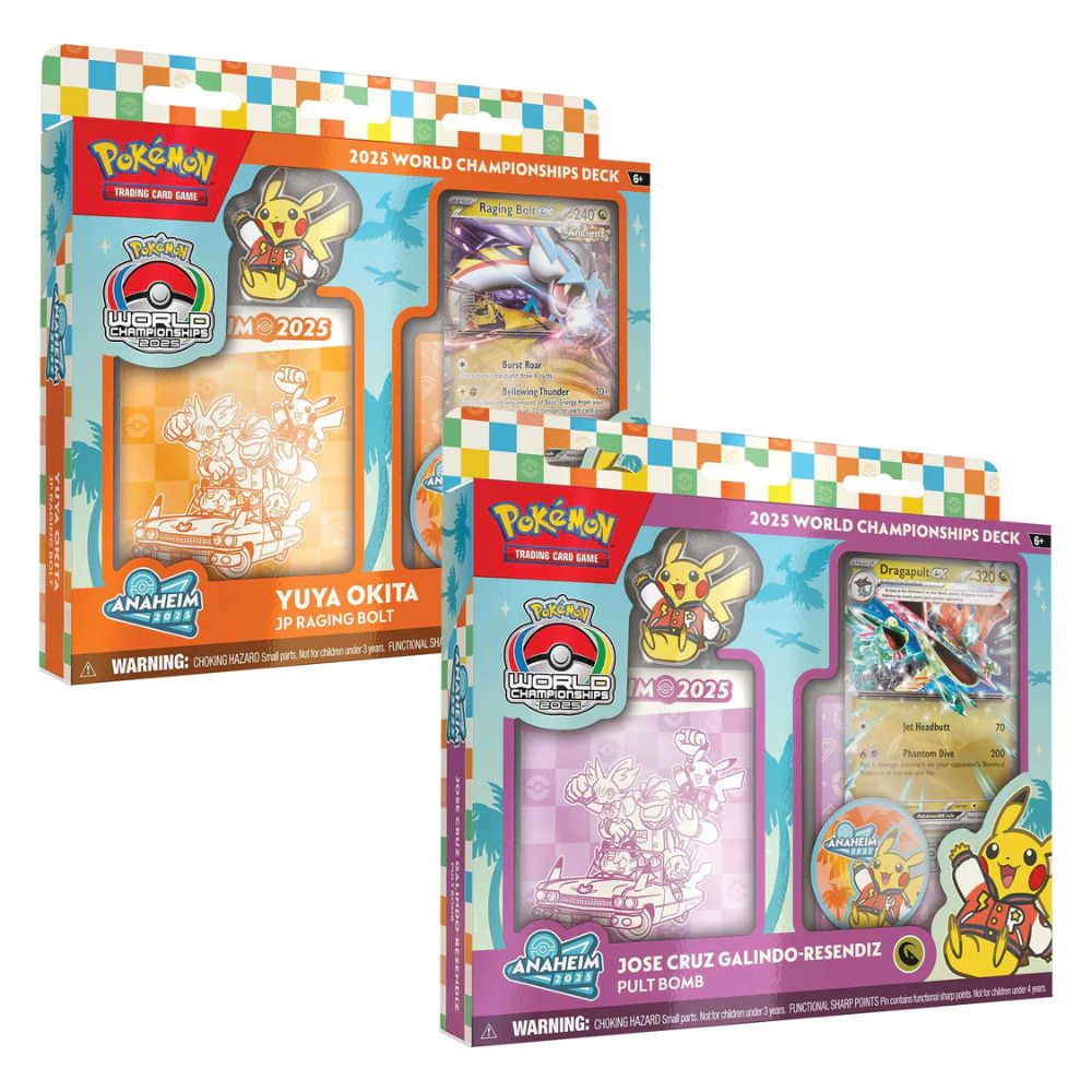 Pokemon TCG: World Championship Decks 2025 - Yuka Okita and Jose Cruz Galindo-Resendiz