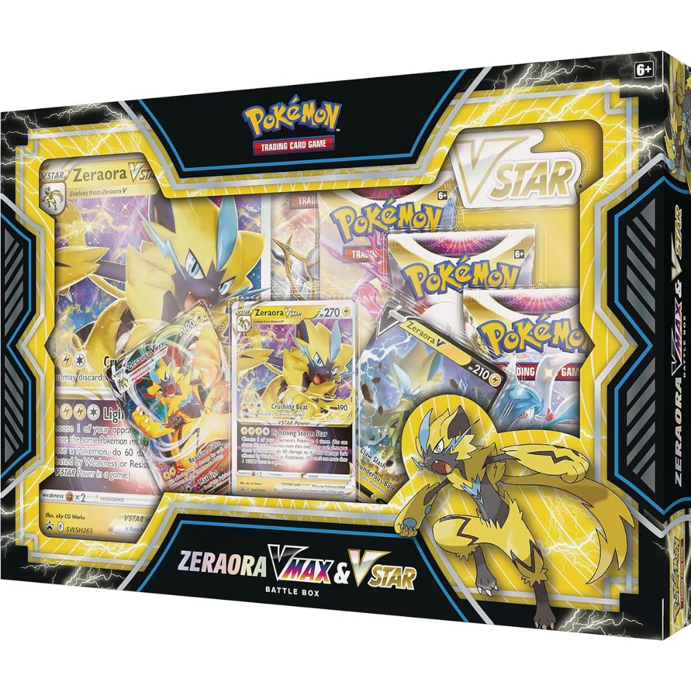 Pokemon TCG: Zeraora VMAX & VSTAR Battle Box