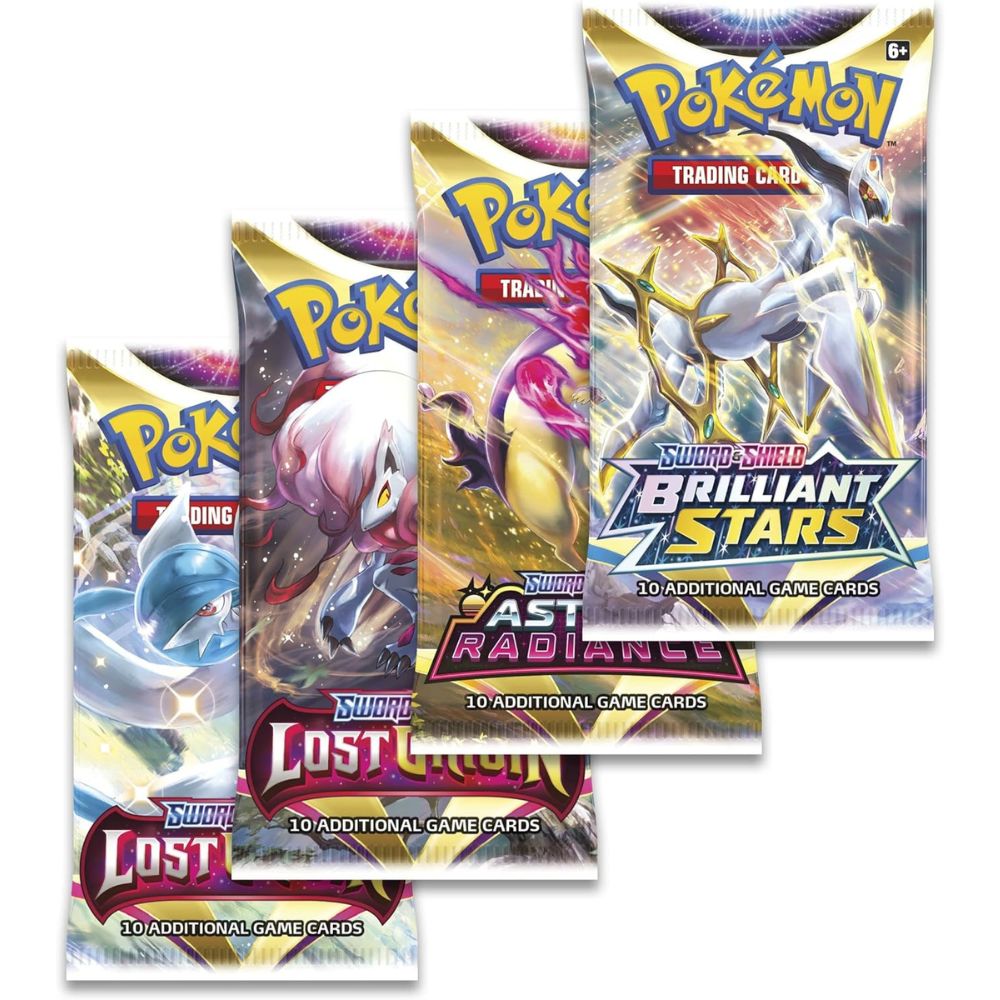 Pokemon TCG: Lost Origin, Brilliant Stars and Astral Radiance Booster Packs