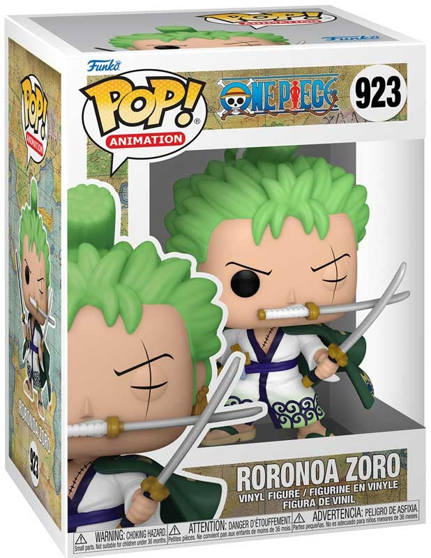 FUNKO POP: ONE PIECE - RORONOA ZORO #923 in box