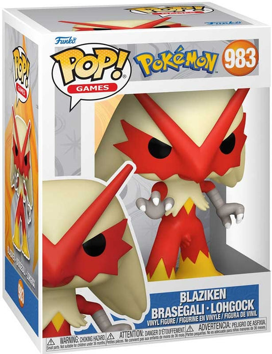 FUNKO POP: POKEMON - BLAZIKEN #983 in box
