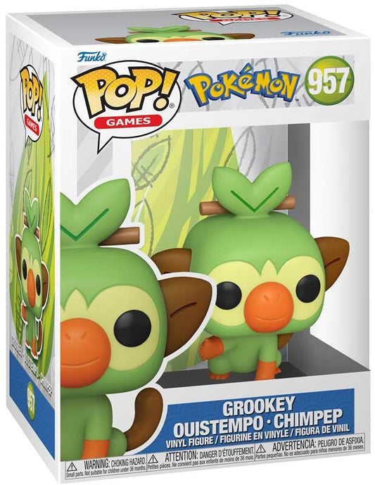 FUNKO POP: POKEMON - GROOKEY #957 in box