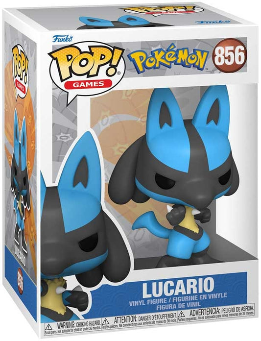 FUNKO POP: POKEMON - LUCARIO #856 in box