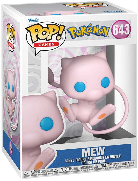 FUNKO POP: POKEMON - MEW #643 in box