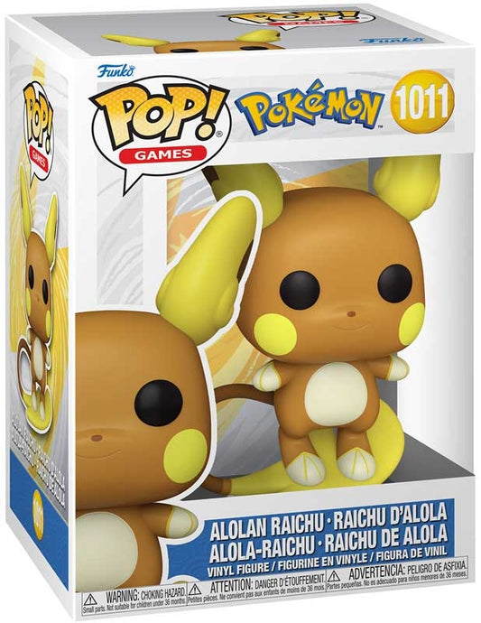 FUNKO POP: POKEMON - ALOLAN RAICHU #1011 in box