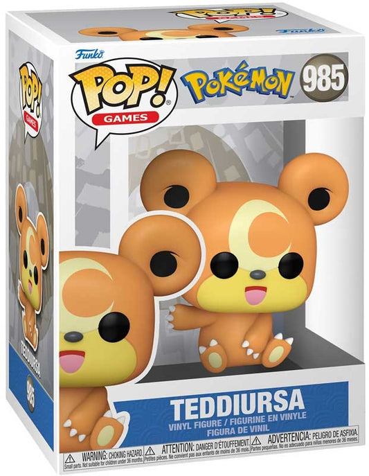 FUNKO POP: POKEMON - TEDDIURSA #985 in box