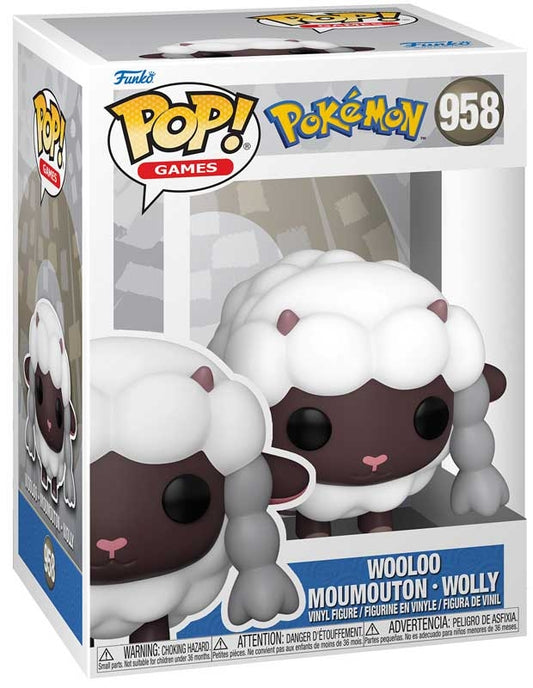 FUNKO POP: POKEMON - WOOLOO #958 in box