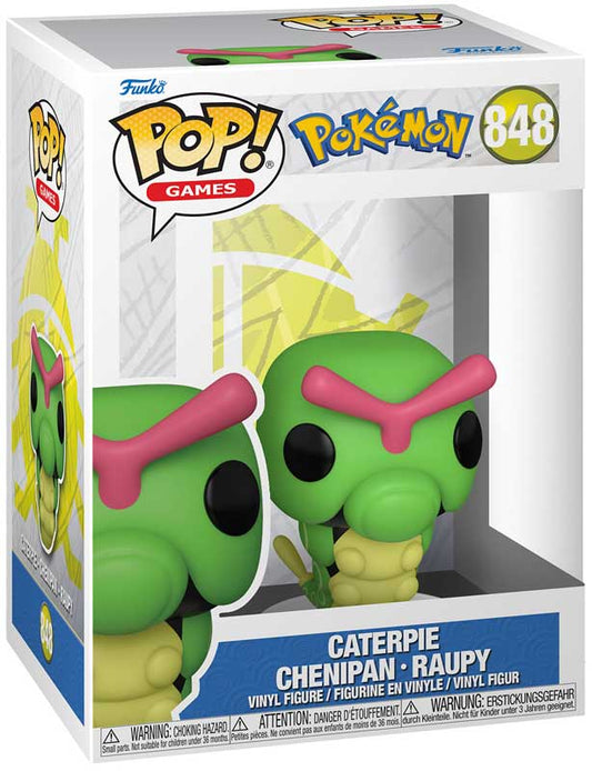 FUNKO POP: POKEMON - CATERPIE #848 in box