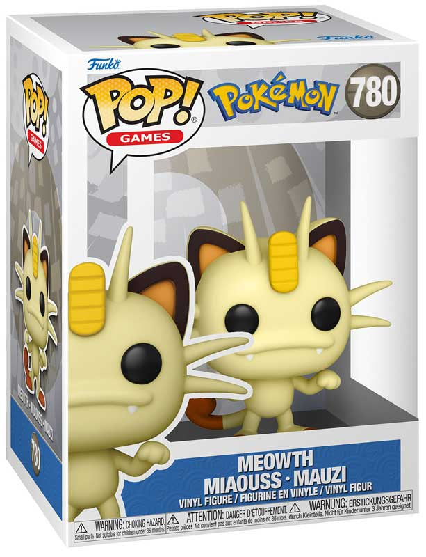 FUNKO POP: POKEMON - MEOWTH #780 in box