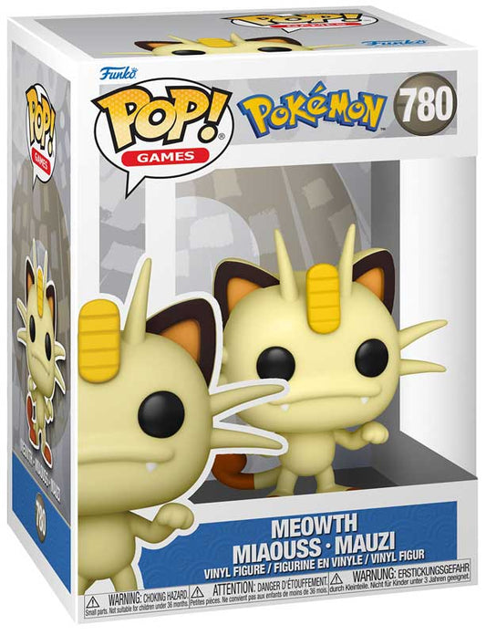 FUNKO POP: POKEMON - MEOWTH #780 in box
