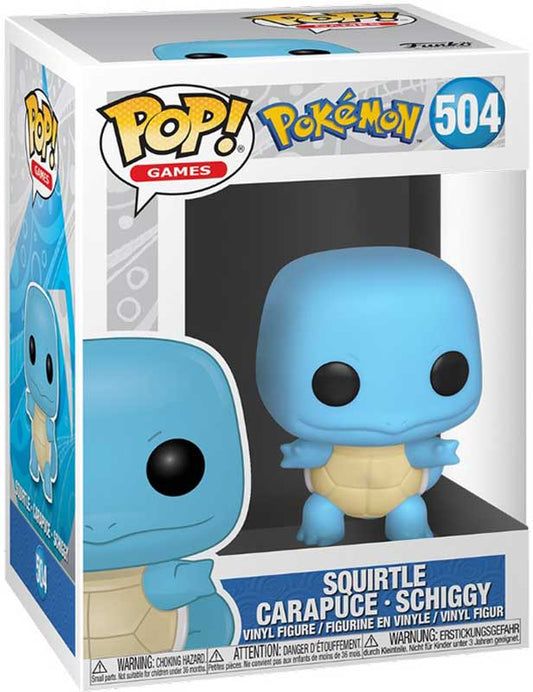 FUNKO POP: POKEMON - SQUIRTLE #504 in box