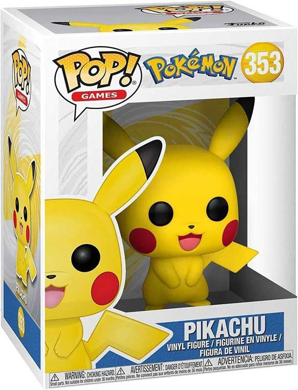 FUNKO POP: POKEMON - PIKACHU #353 in box
