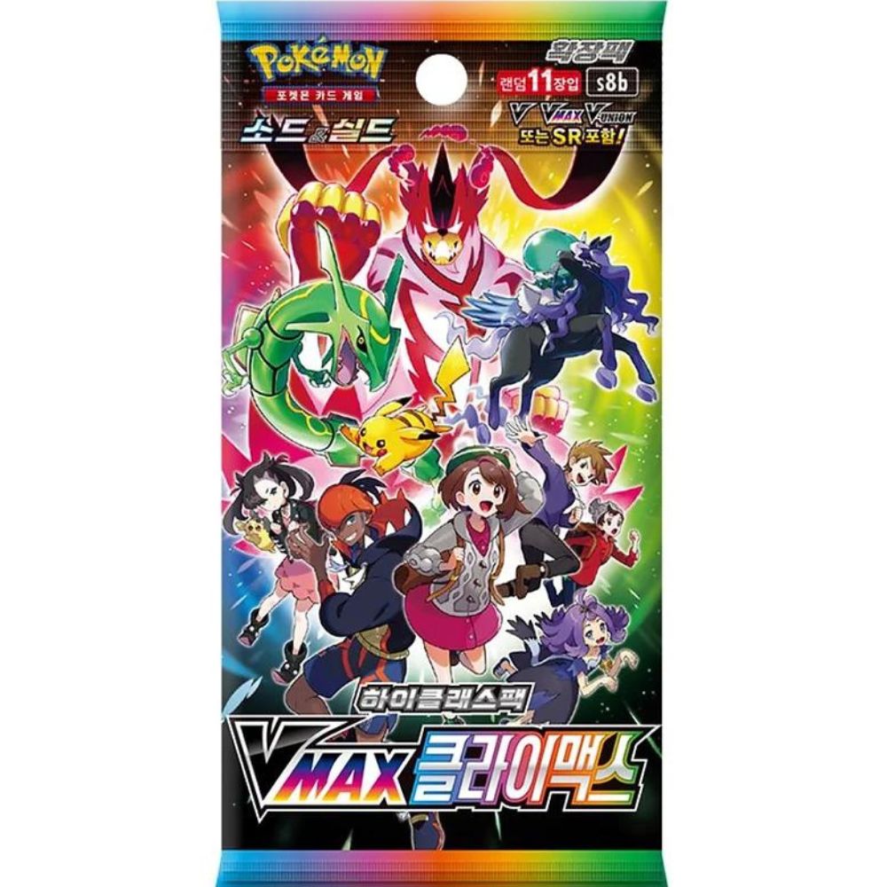 Korean vMax Climax s8b Booster Pack
